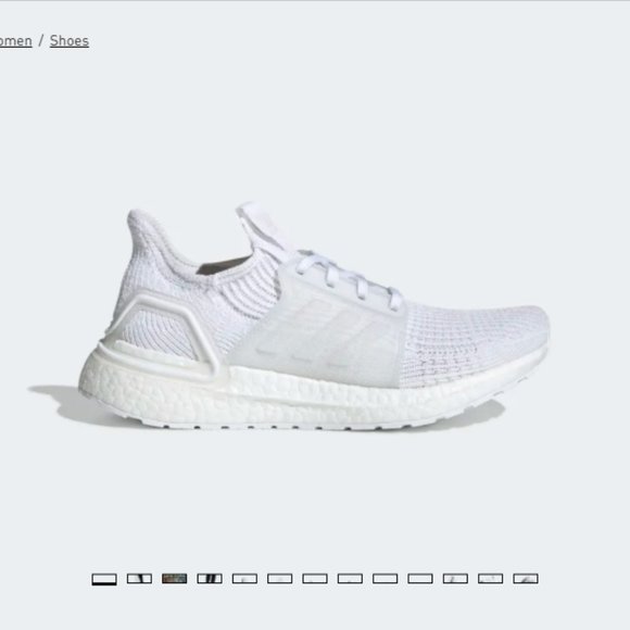 adidas Shoes - Adidas All White Ultraboost Sneakers